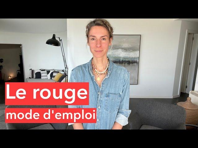 Comment porter le rouge ? | Tendances mode 2024