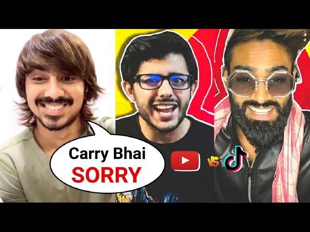 Adnaan07 SUPPORTING Carryminati Roast Amir Siddiqui | Team 07 Faisu TIK TOK vs YOUTUBE #Carryminati