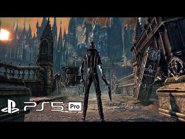 BLOODBORNE PS5 PRO Gameplay (4K ULTRA HD) Remastered