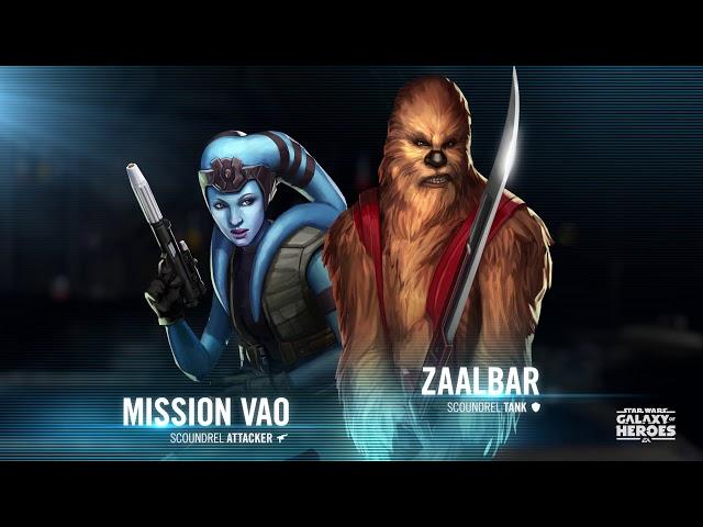 Star Wars: Galaxy of Heroes - Mission Vao and Zaalbar now available (from KOTOR)