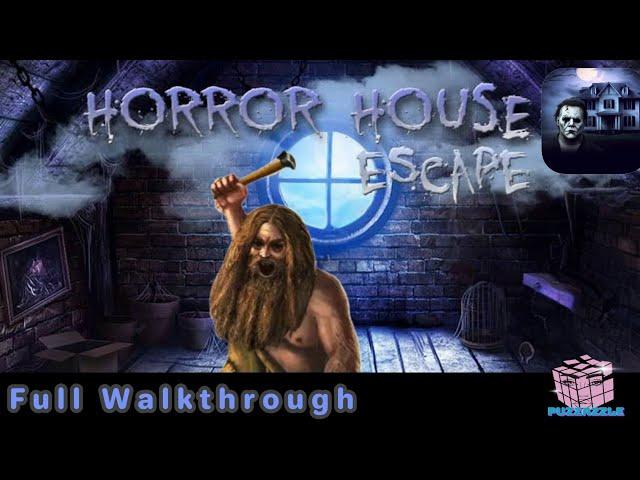 Horror House Escape  Full Walkthrough  (Escape Adventure Games) #puzzazzle