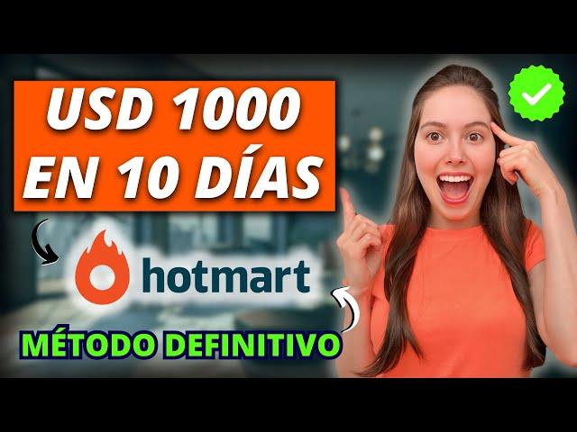 Para principiantes- $1000/semana| Gana dinero en internet con hotmart Trabaja en línea desde casa