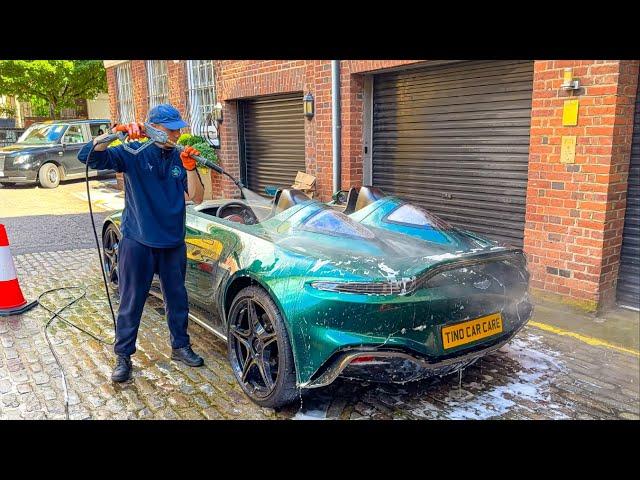 Meet the Man who Cleans London’s MOST EXCLUSIVE Cars