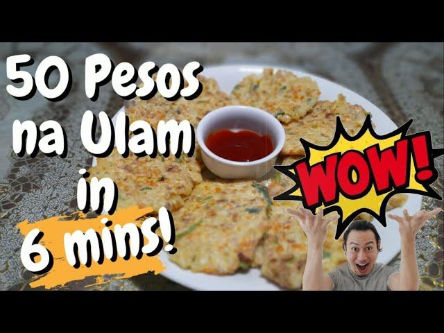 50 Pesos na ulam in 6 mins #50pesosulam