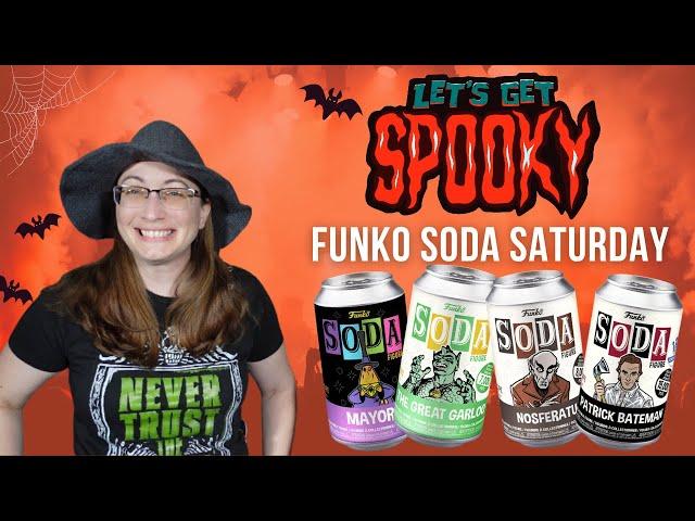 Let's Get Spooky on this Funko Soda Saturday! Nosferatu, Great Garloo, Partick Bateman, Mayor & More