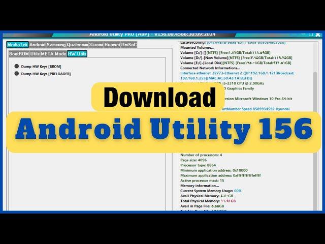 Android Utility tool 156 latest version download