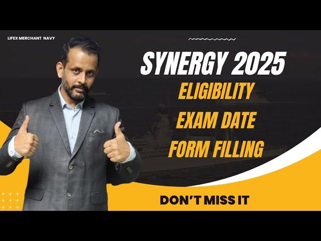 SYNERGY SHIPPING form filling process || August 2025 Batch || #careeratsea #merchantnavy