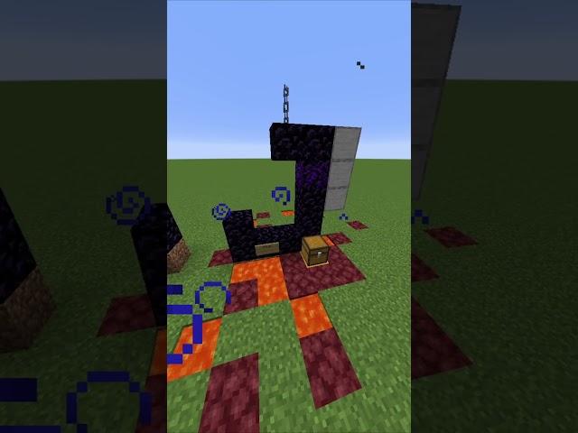 Minecraft portals #Shorts