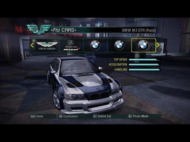 Need for Speed Carbon Improvement Mod V2 All Blacklist Cars In Palmont City