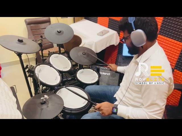 #sunilroyseelam plays extreme sounding drums from #trinity Drums #grade8syllabus