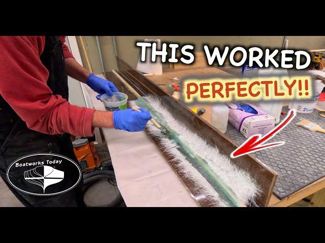 New Fiberglass Mold To Frame Aft Deck Of The Bertram 25