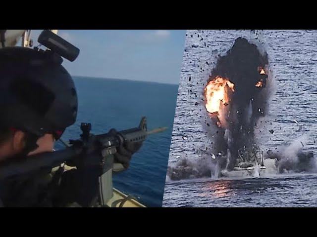 10 Real Somali Pirates Attacks Caught on Camera