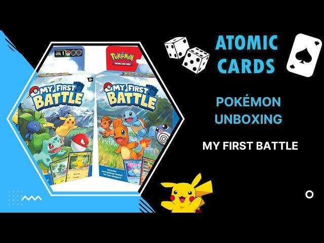 Pokémon Unboxing - My First Battle