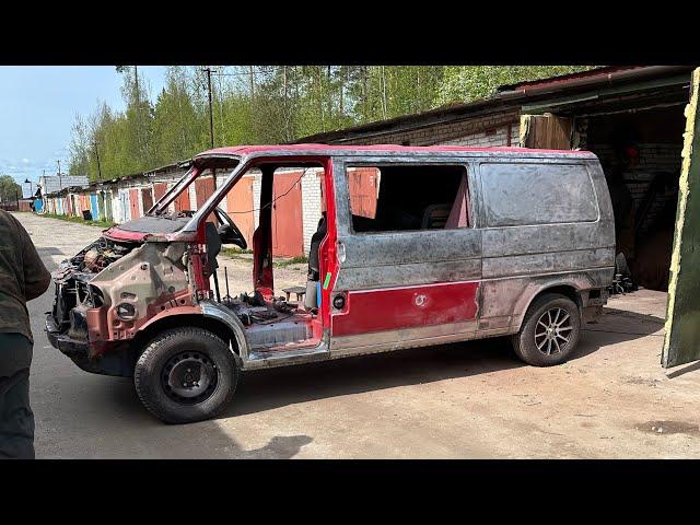 Подготовка к покраске Ч.1 Vw T4