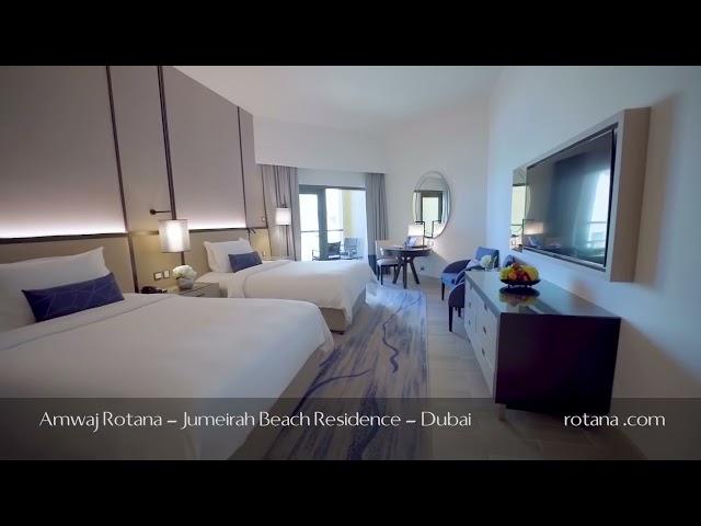 Rooms & Suites @ Amwaj Rotana Hotel at Jumeirah Beach Residence, Dubai, United Arab Emirates