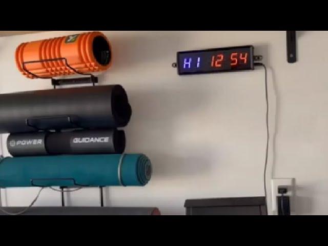 The ultimate Seesii GYm Timer, Seesii Gym Timer,LED Workout Colck Count Down Up Clock Review