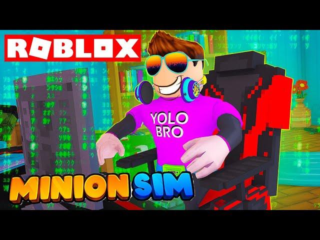 СТАЛ ХАКЕРОМ И ВЗЛОМАЛ СИМУЛЯТОР ПИТОМЦЕВ-МИНЬОНОВ В РОБЛОКС! MINION SIMULATOR ROBLOX