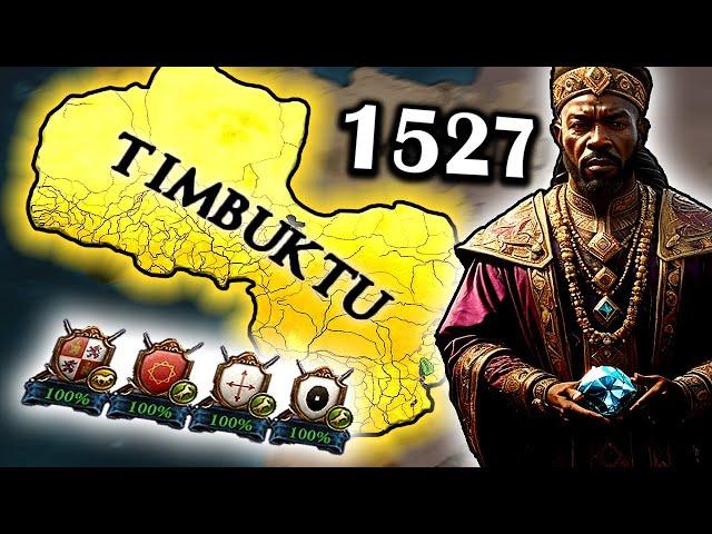 DOMINATING Africa as the GOLDEN Timbuktu Empire in EU4 1.37