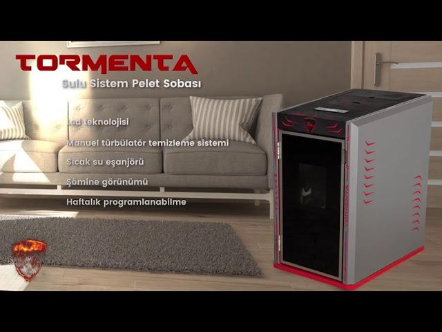 FELLUCE HEATING SYSTEMS-TORMENTA SERIES PELLET STOVE