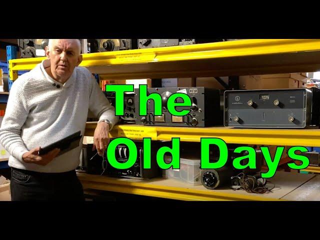 Peter Waters G3OJV   The Old Days of Ham Radio