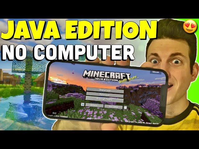 How To Play MINECRAFT JAVA on iOS (NO JAILBREAK/COMPUTER) (How to Install Optifine) PoJavLauncher