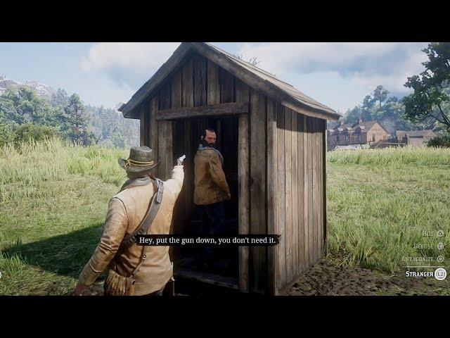 This Is How High Honor Players Rob NPCs in RDR2 - Red Dead Redemption 2