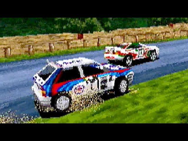 SEGA Rally Championship (1995) All CARS & COURSES Playthrough (SEGA Saturn) iPlaySEGA