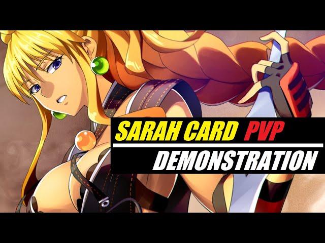 iRO Chaos - Sarah Card [S Tier MVP Card Demonstration]