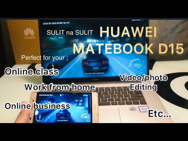 HUAWEI MATEBOOK D15 | unboxing, features and specs