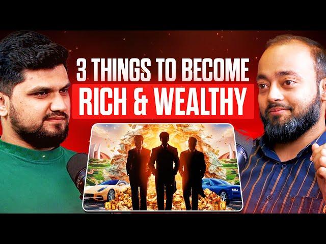 Do These 3 Things to Become Wealthy! - Zeeshan Shaikh Clips