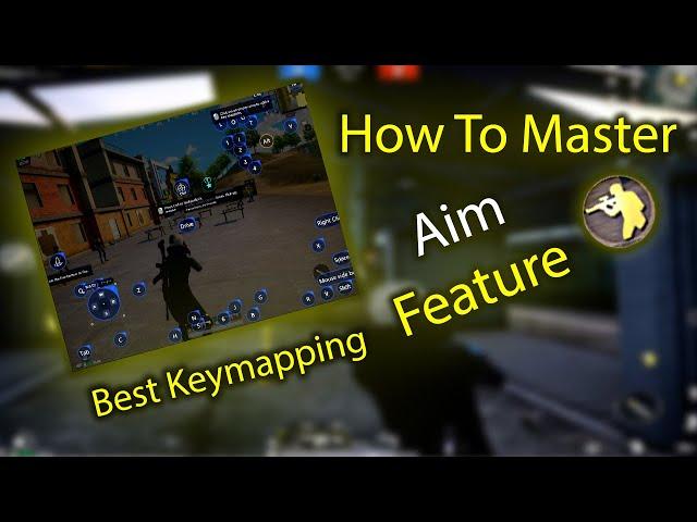 How To Use Aim Feature In Gameloop Emulator | Best Keymapping Settings For Emulators | Alone Spins |