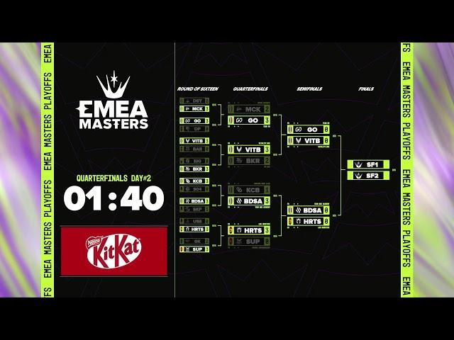 2024 EMEA Masters Summer Playoffs | GO vs MCK | QuarterFinals | BO5