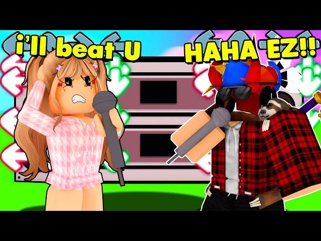 She Called Me TRASH, So I 1v1'd HER... (ROBLOX FUNKY FRIDAY)