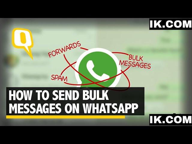 How to send bulk WhatsApp messages free 2024 | Send messages up to 10,000 contacts  (Fast & Easy )