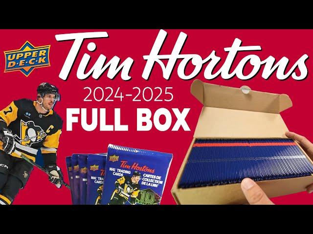 $250 FULL BOX of 2024-25 Tim Hortons NHL Hockey Trading Cards