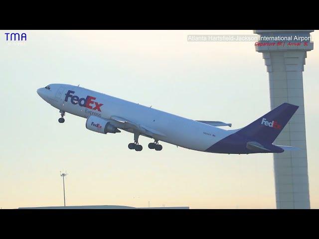4K ATL PLANE SPOTTING 12 13 2023