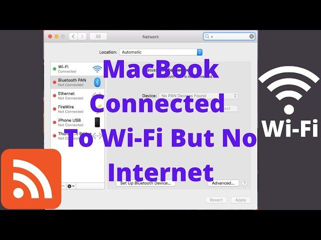 Macbook Says Connected But No Internet ! Macbook Pro Not Connecting to Wi-Fi.