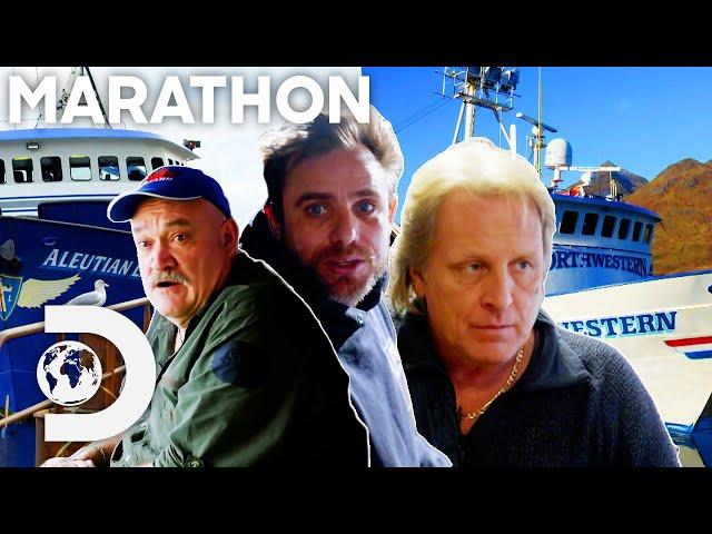 UNBELIEVABLE Crab Hauls, Hurricanes, Feuds & More Season 19 Moments! | Deadliest Catch