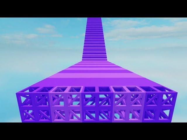 Roblox purple obby gameplay frieleaf