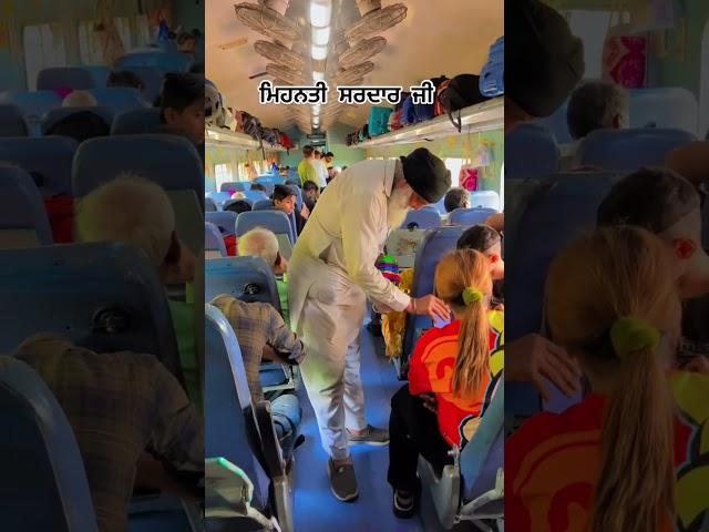 hard work Sardar ji (newdeeptravels)  #sardar #waheguru #hardwork #shorts #driver #buses #travel