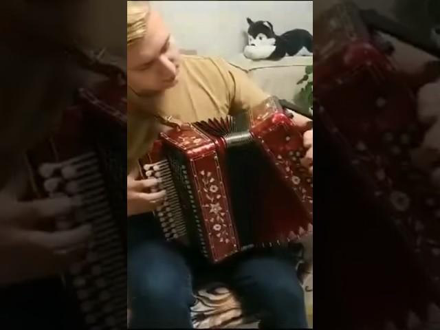 Очень редкая мастеровая гармонь! // Цыганочка // Мастер Маврин