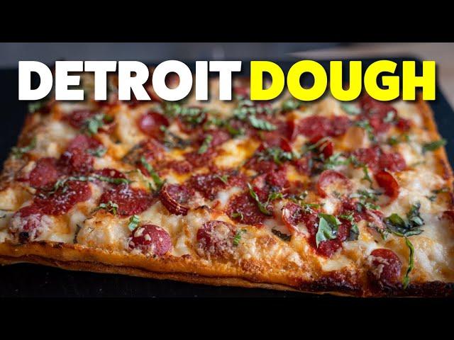 Ultimate Detroit Style Pizza Dough Recipe