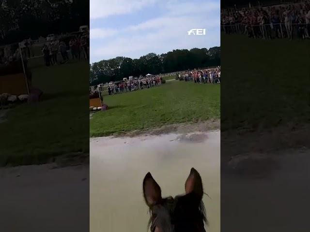 POV: You are an Eventing legend making it look easy peasy 