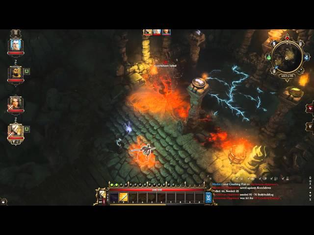 Divinity: Original Sin - Earth Water Air Fire Pillar Puzzle