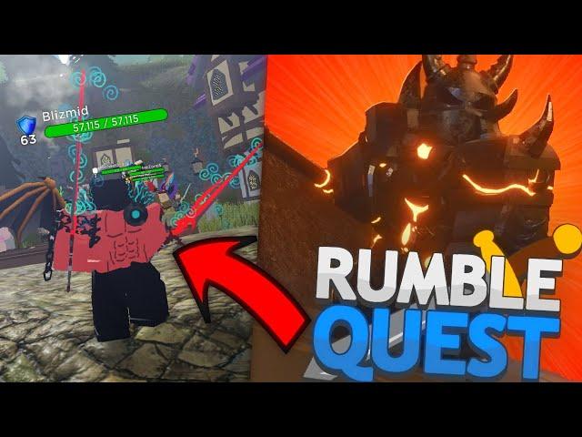 RUMBLE QUEST IS RELEASED! (ALL CODES)