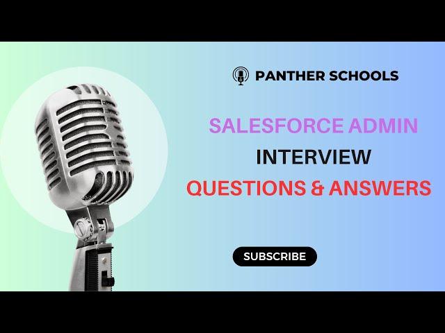 Salesforce Admin Mock Interview Episode #1 || Salesforce Developer #Salesforce #BeASalesforceChamp