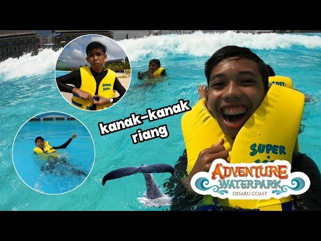 MANDI TAK INGAT DUNIA KAT DESARU! KANAK-KANAK RIANG NI BOS!