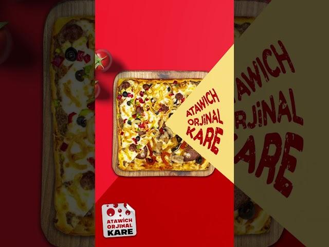 Orjinal Kare Pizza Short Video - Atawich