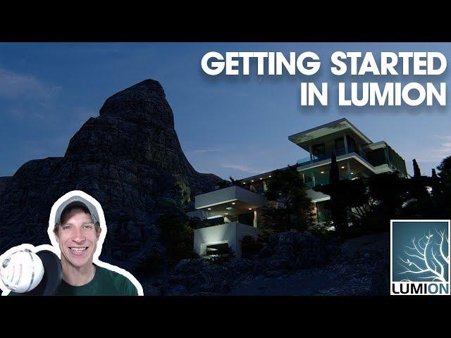 Getting Started Rendering in Lumion (EP 1) - BEGINNERS START HERE!