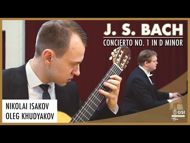 JS Bach's "Concierto No. 1" played by Nikolai Isakov & Oleg Khudyakov on a Vladimir Druzhinin guitar